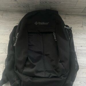 Men's Black Backpack - Durable Everyday Bag